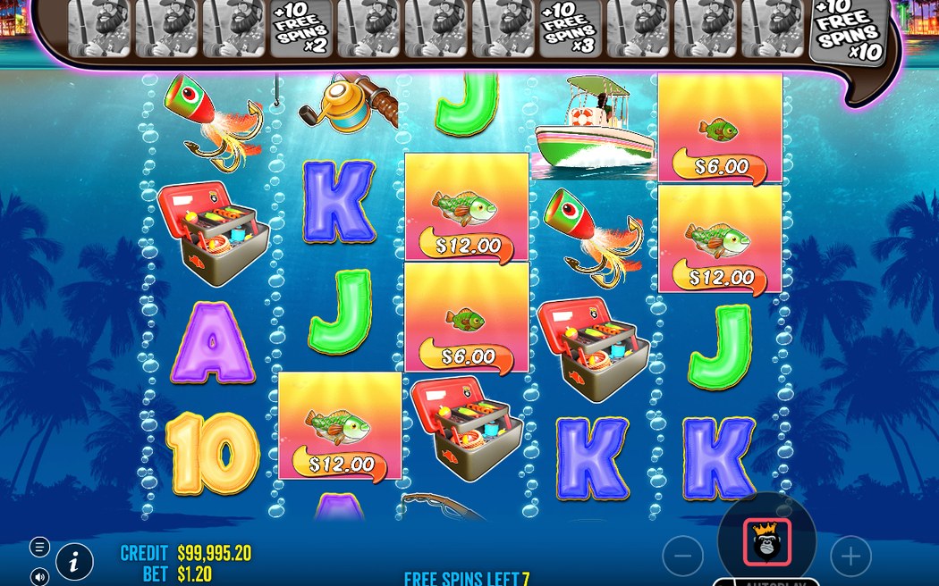 Free Spins-runda i det 5x4 rutnätet